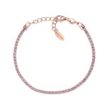 Amen Bracciale Tennis zirconi rosa