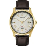 Bulova Wilton GMT gold Meccanico