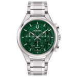 Bulova Curv Dress Green