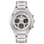 Bulova Curv Dress Silver